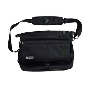 TUMI Tech Black Messenger Shoulder Bag Laptop‎ Tablet Briefcase Omniture 5616SM